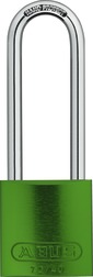 Vorhangschloss Aluminium 72/40HB75 grün vs.